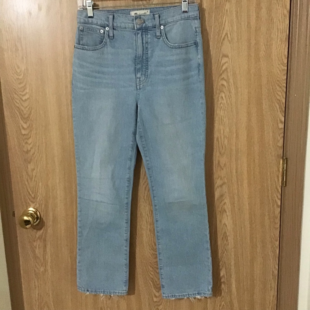 Madewell Light Wash Ankle Jeans